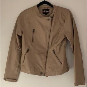 Faux Leather Jacket